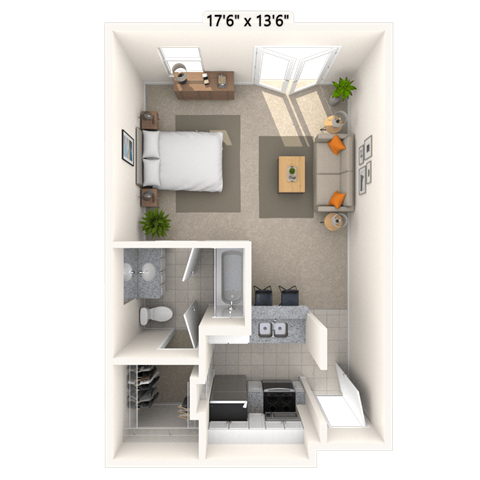 2815 Allen Street #120 Studio-2 Beds Apartment for Rent - Photo Gallery 17